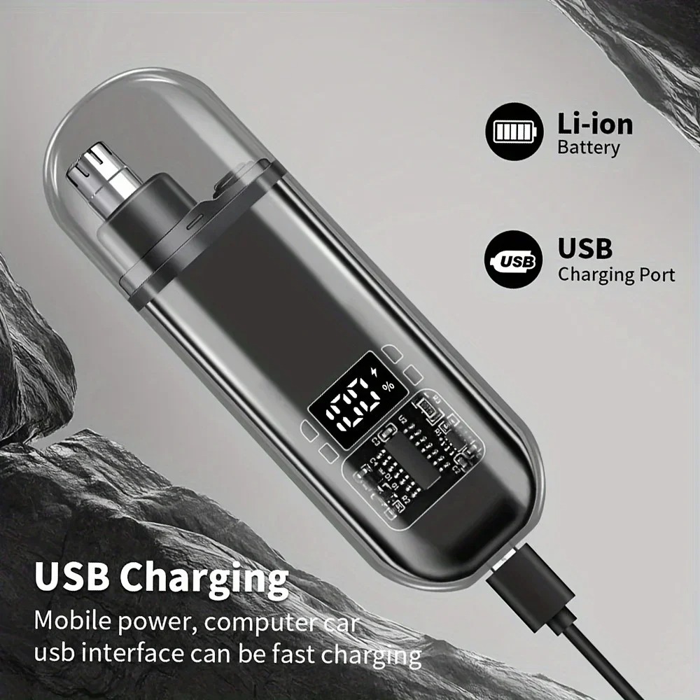Men'S Grooming Tool - Nose Ear Hair Trimmer for Men