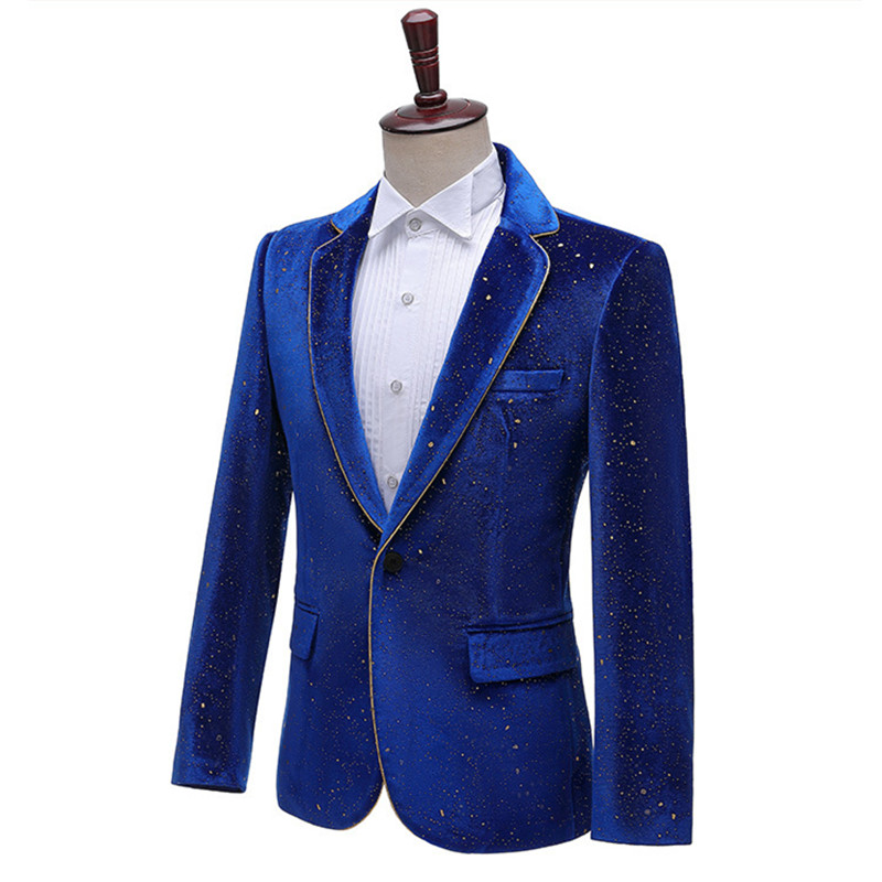 Stylish Formal Men's Velvet Su - Men'S Grooming Studio 评论和价格