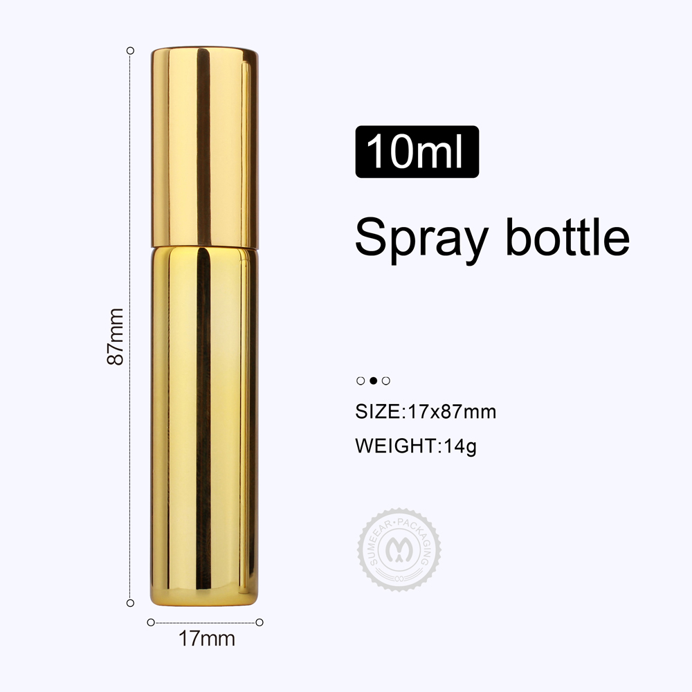 100Pieces/Lot 10ML Portable UV - Cologne Spray Bottle 评论和价格