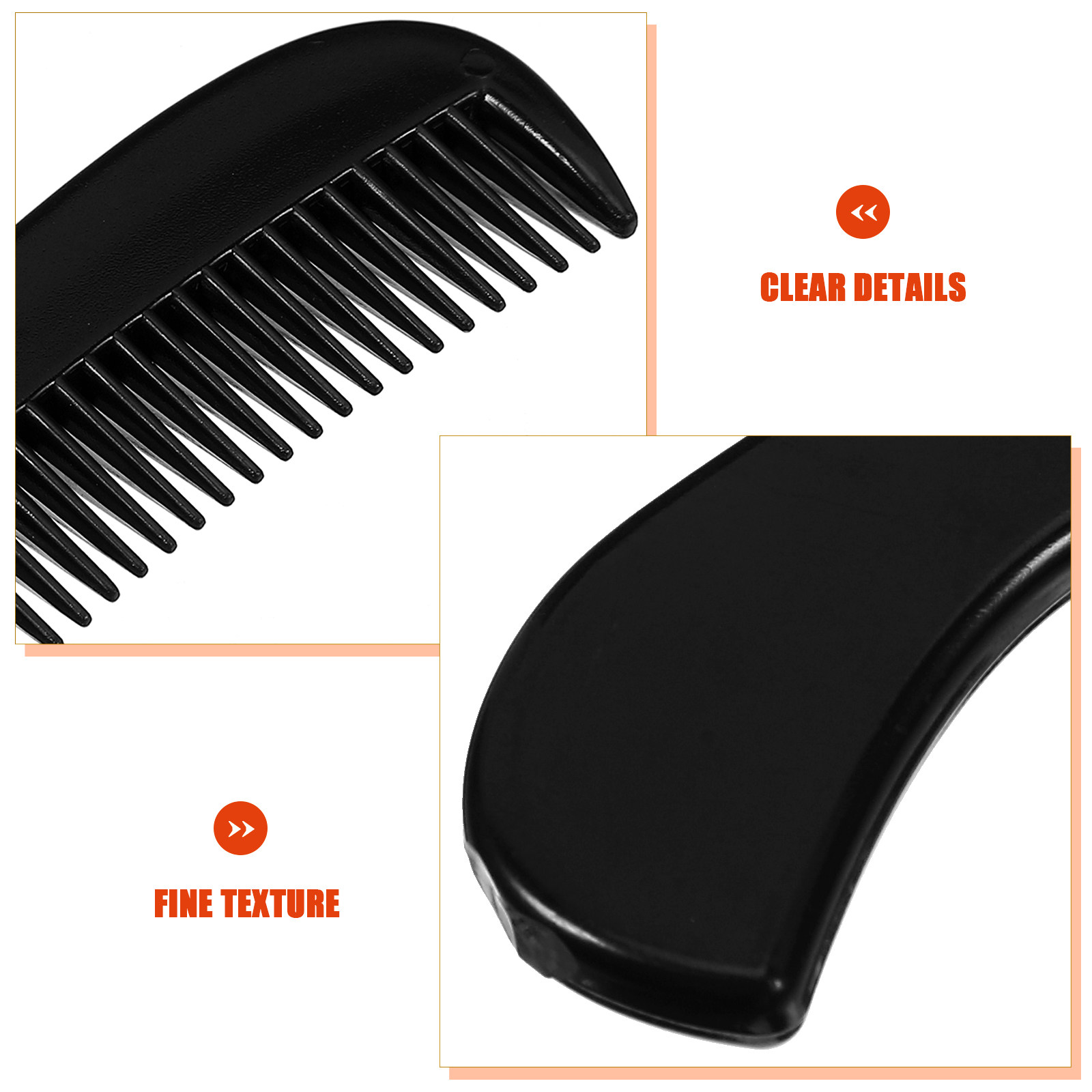 10Pcs Small Beard Comb for Men - Men'S Grooming Tool 评论和价格