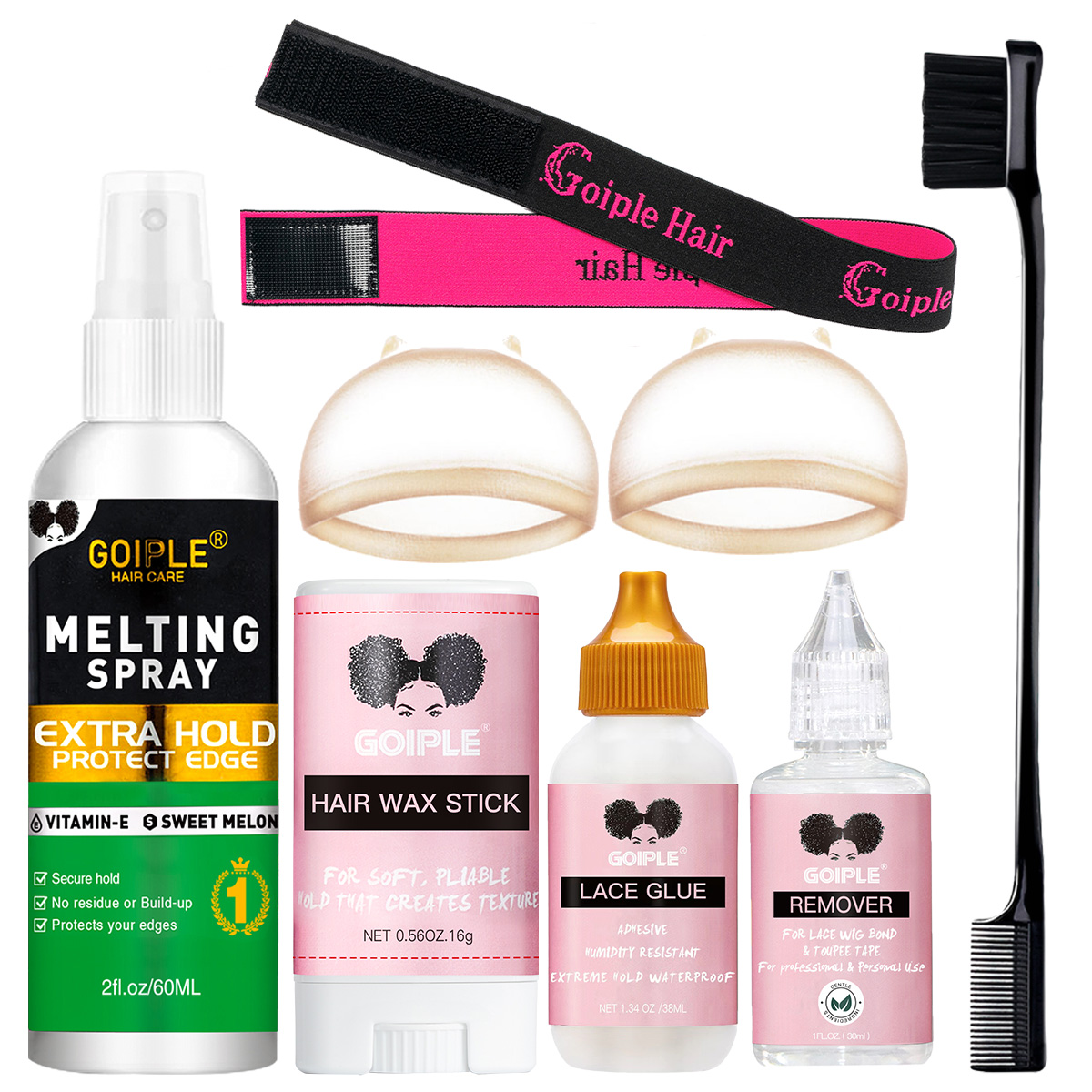 GOIPLE Lace Wig Melting Spray  - Hair Wax Stick 评论和价格