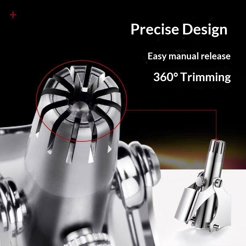 1/2PCS Manual Nose Ear Hair Tr - Men'S Grooming Tool 评论和价格