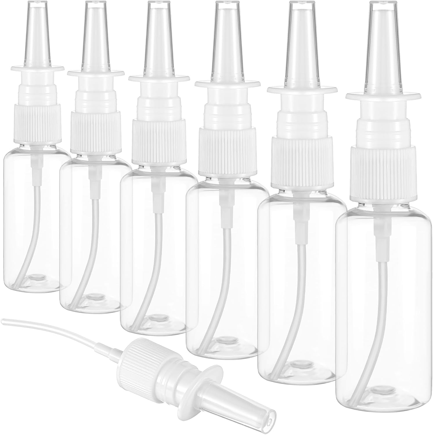 5PCS 10ml-60ml Empty Nasal Spr - Cologne Spray Bottle 评论和价格
