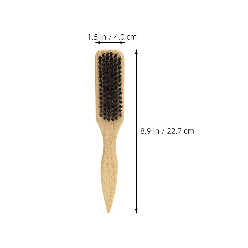 Men Small Soft Beard Brush Woo - Men'S Grooming Tool 评论和价格