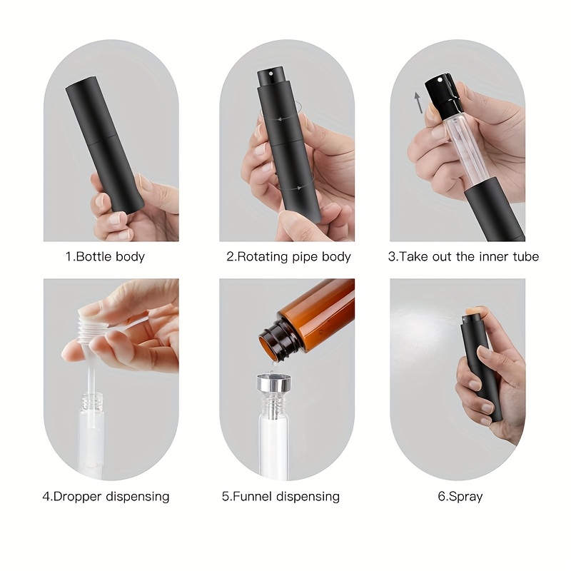 3 Travel 10ml Perfume Spray Bo - Cologne Spray Bottle 评论和价格