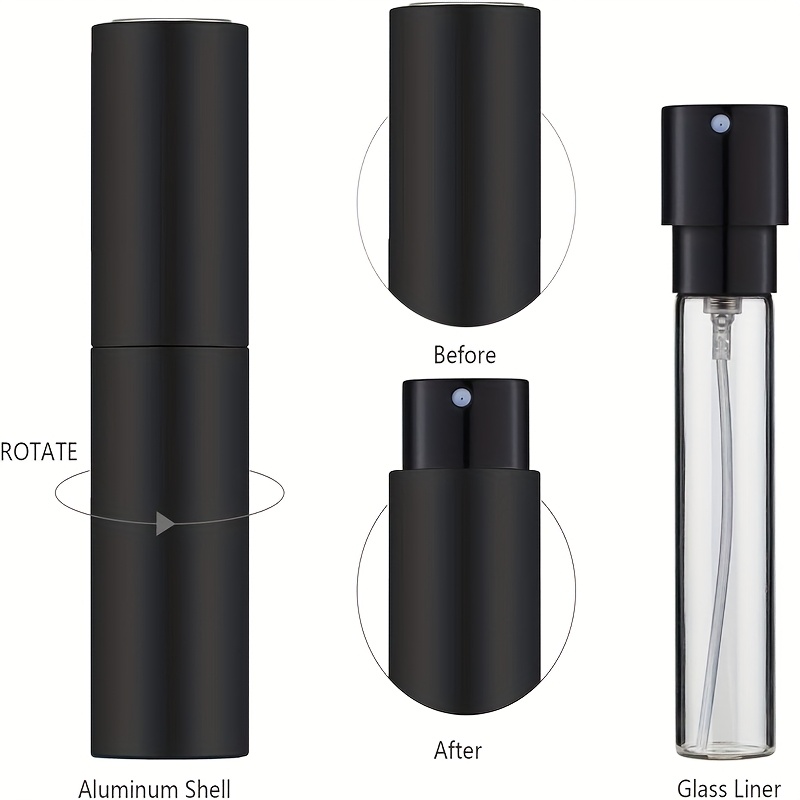 3 Travel 10ml Perfume Spray Bo - Cologne Spray Bottle 评论和价格