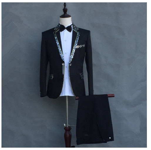 2 piece sets stage performance - Men'S Grooming Studio 评论和价格