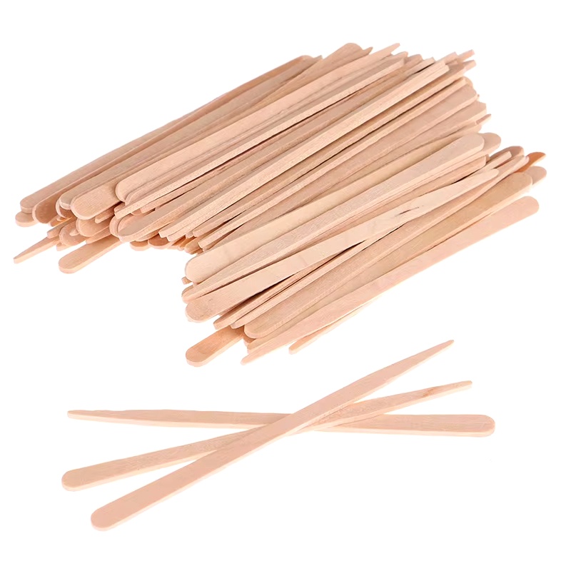 100PCS Disposable Depilation S - Hair Wax Stick 评论和价格