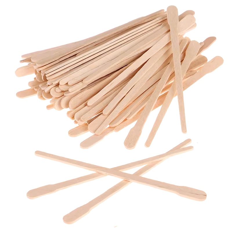 100PCS Disposable Depilation S - Hair Wax Stick 评论和价格